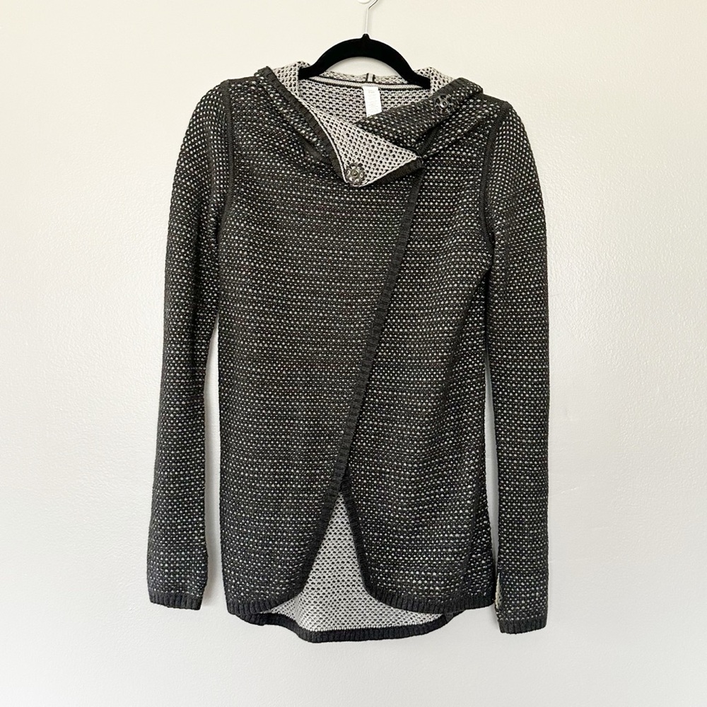 Ivivva Dream Embracer Hooded Wrap Cardigan Sz 14